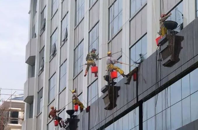 外墙清洗公司,清洁服务的图标